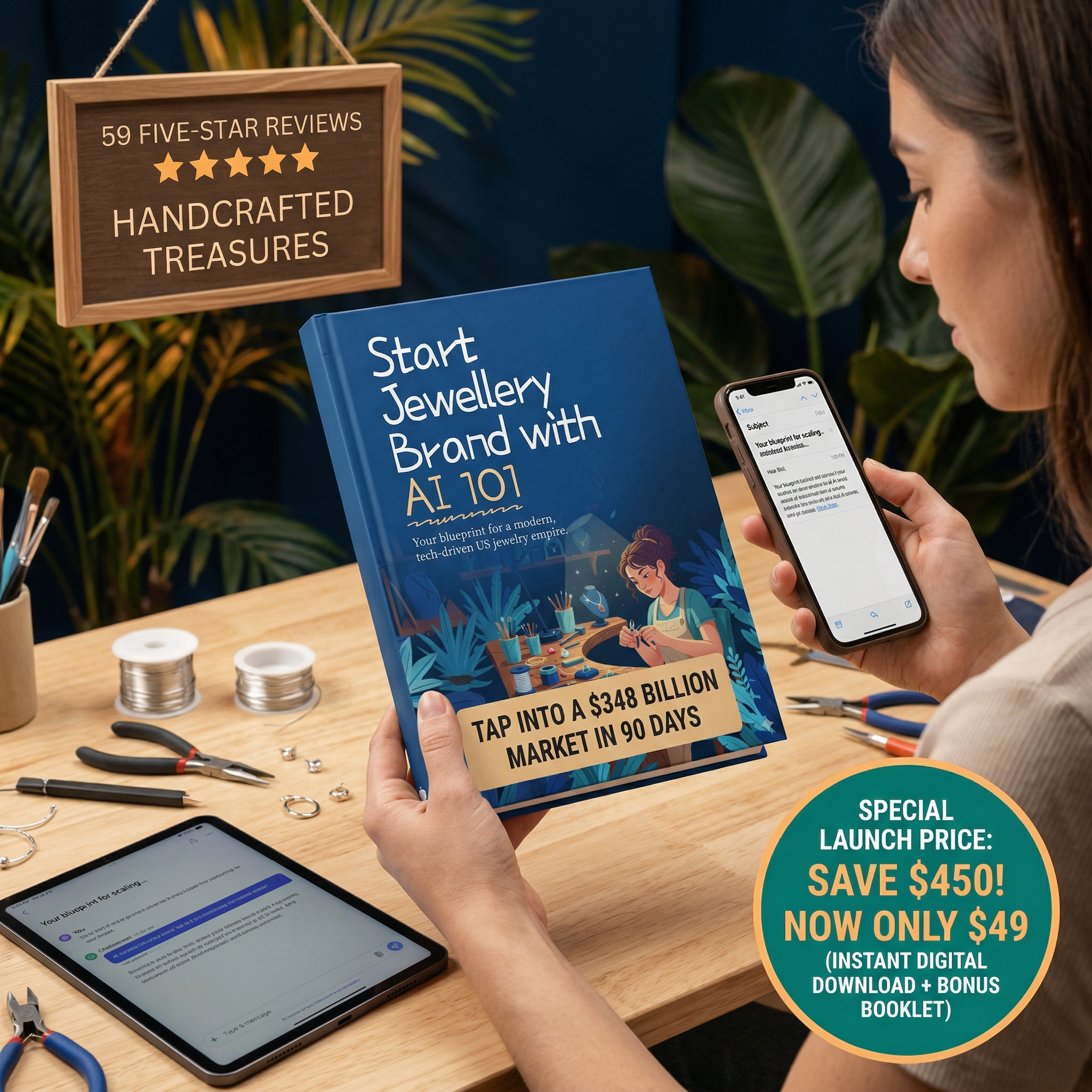 Start Jewellery Brand with AI 101