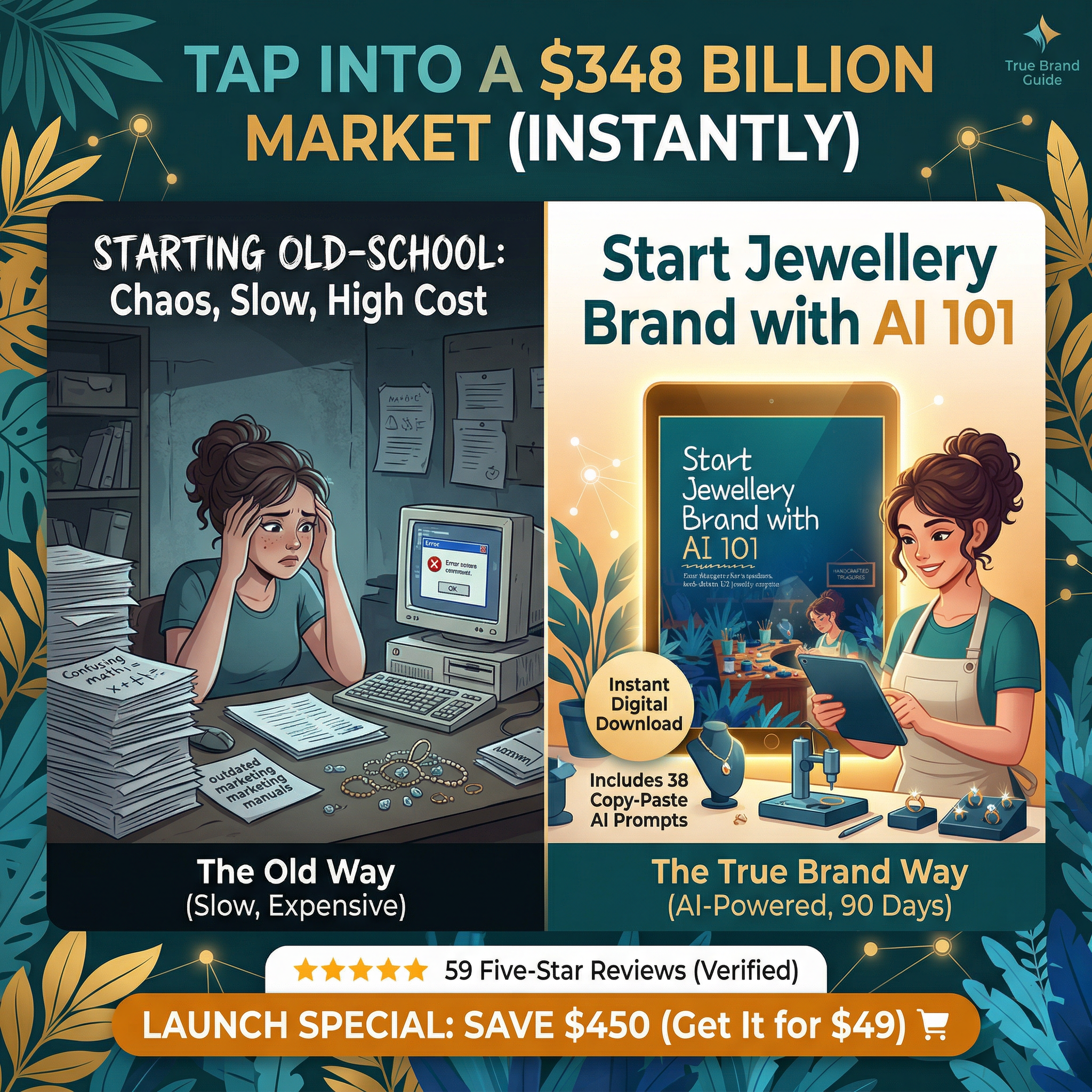 Start Jewellery Brand with AI 101